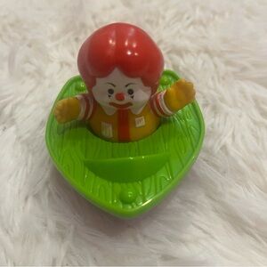 Vintage Ronald McDonald Fisher Price Purple and Green Boat 1996
